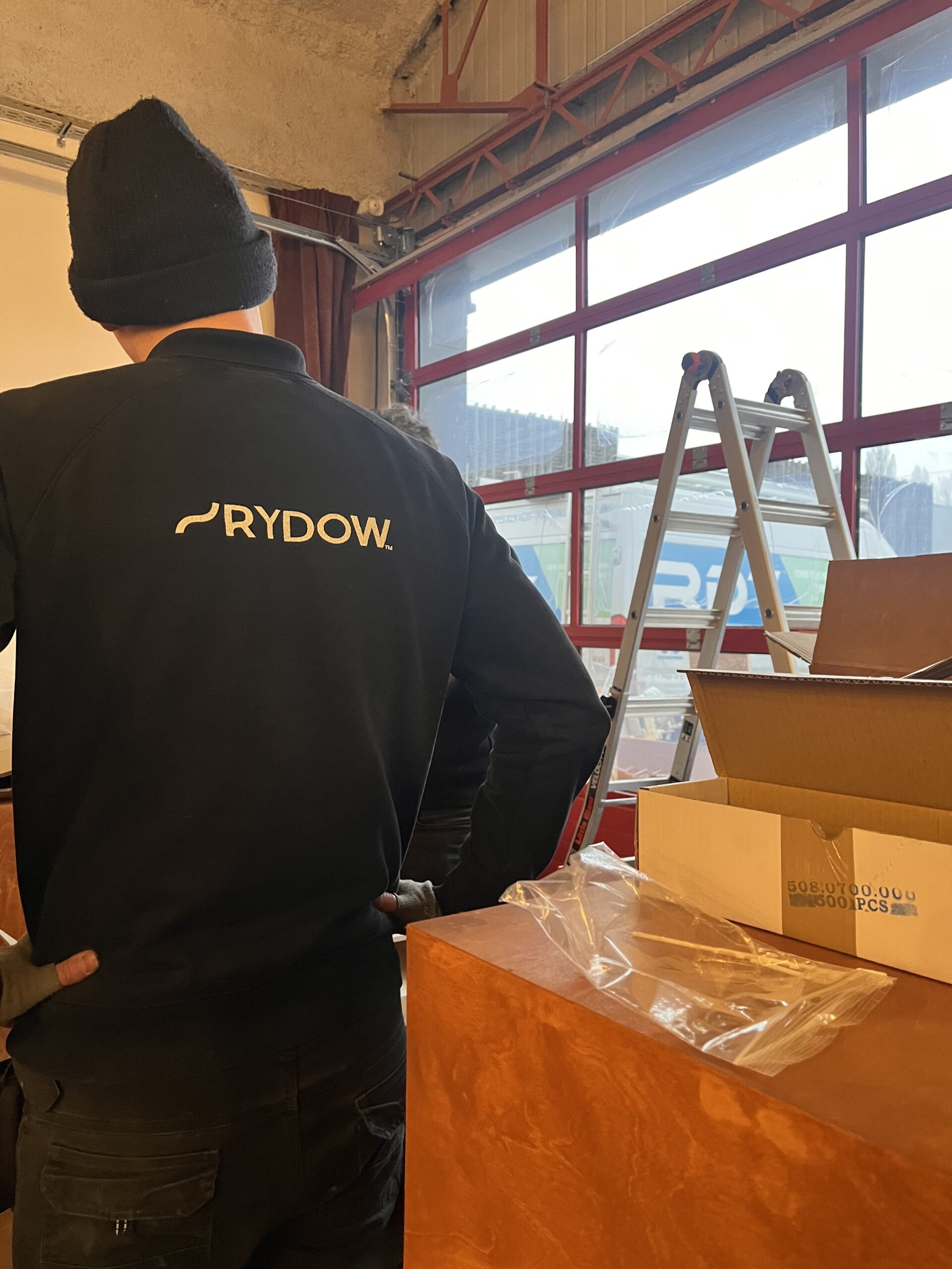installation en hauteur : équipe rydow
